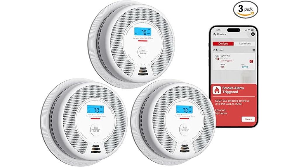 smart smoke co detectors