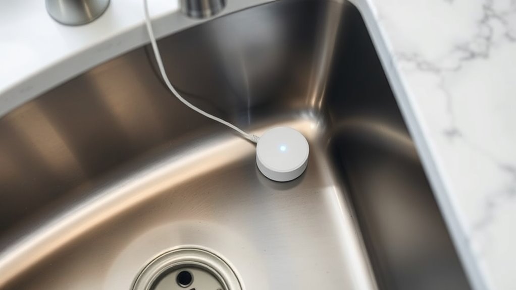 smart water leak detector features