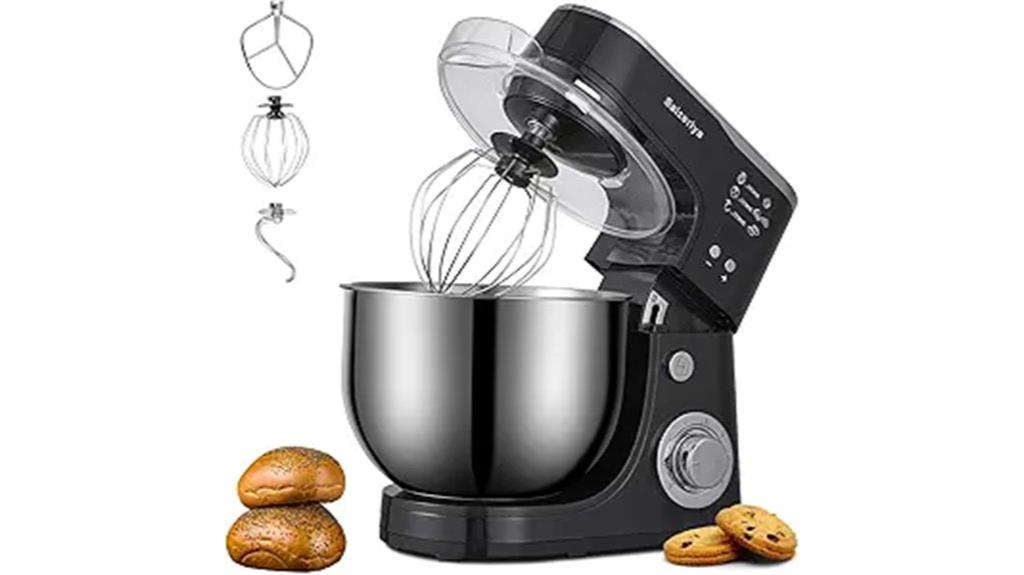 stainless steel 4 5qt mixer