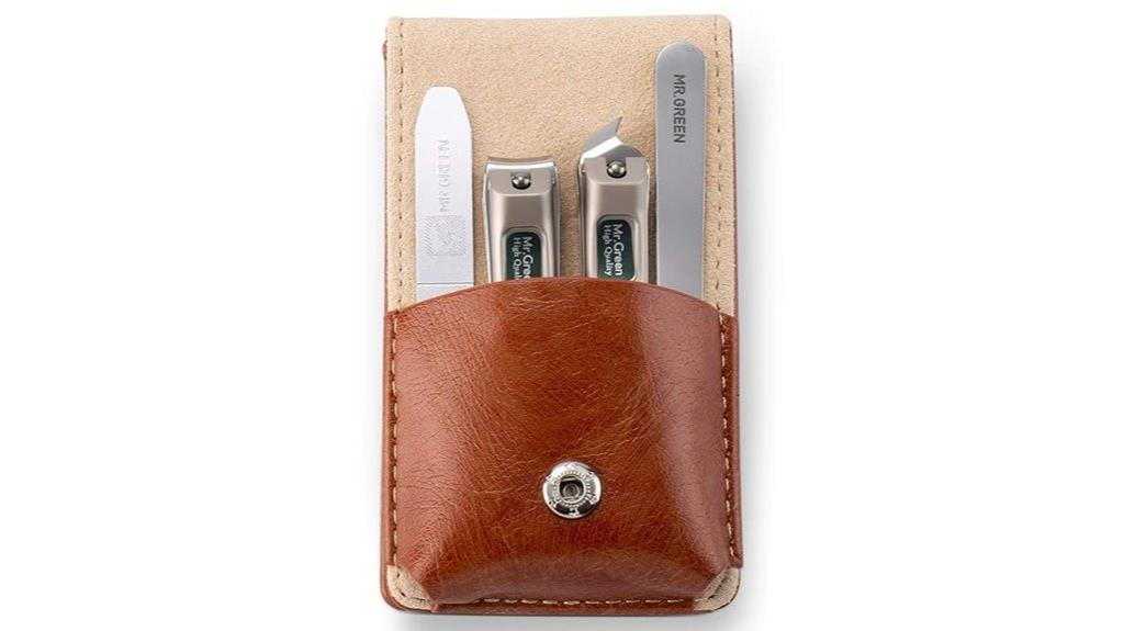 stainless steel manicure set