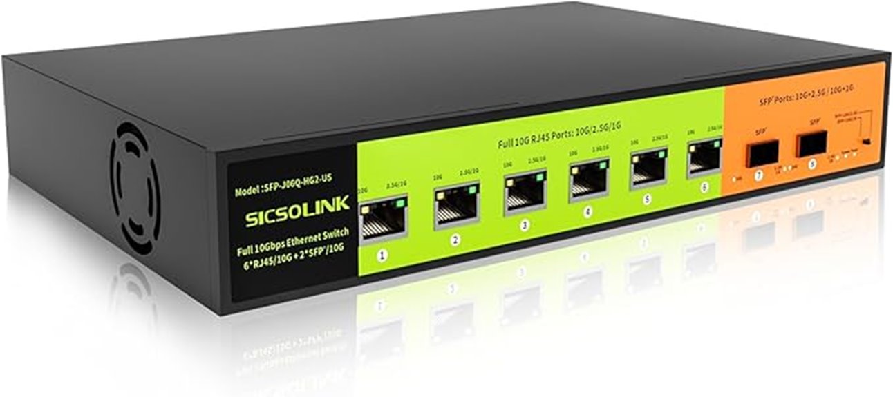 ten gigabit network switch
