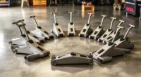 top aluminum floor jacks