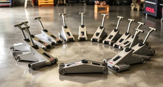 top aluminum floor jacks