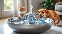 top automatic pet water fountains
