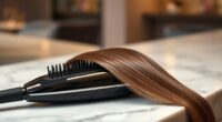 top luxury hair straightening brushes