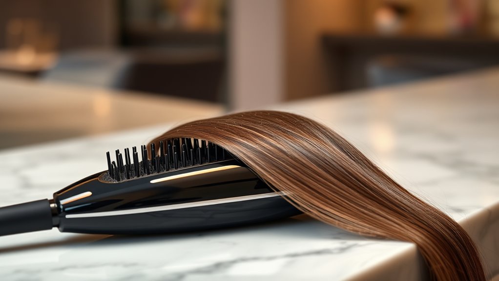 top luxury hair straightening brushes
