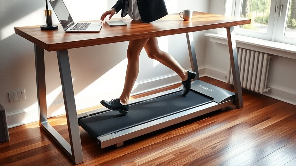 top under desk treadmills