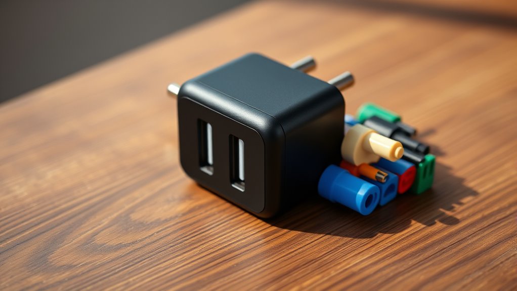 travel adapter compatibility features