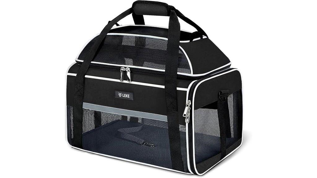 travel friendly tsa soft carrier