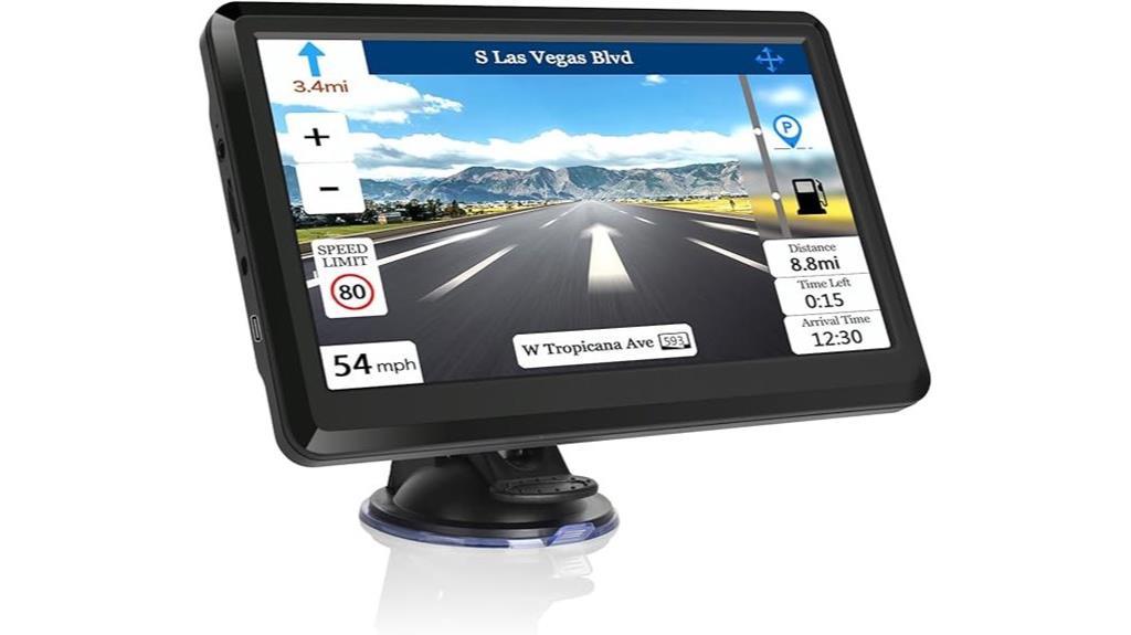 vehicle gps navigation map