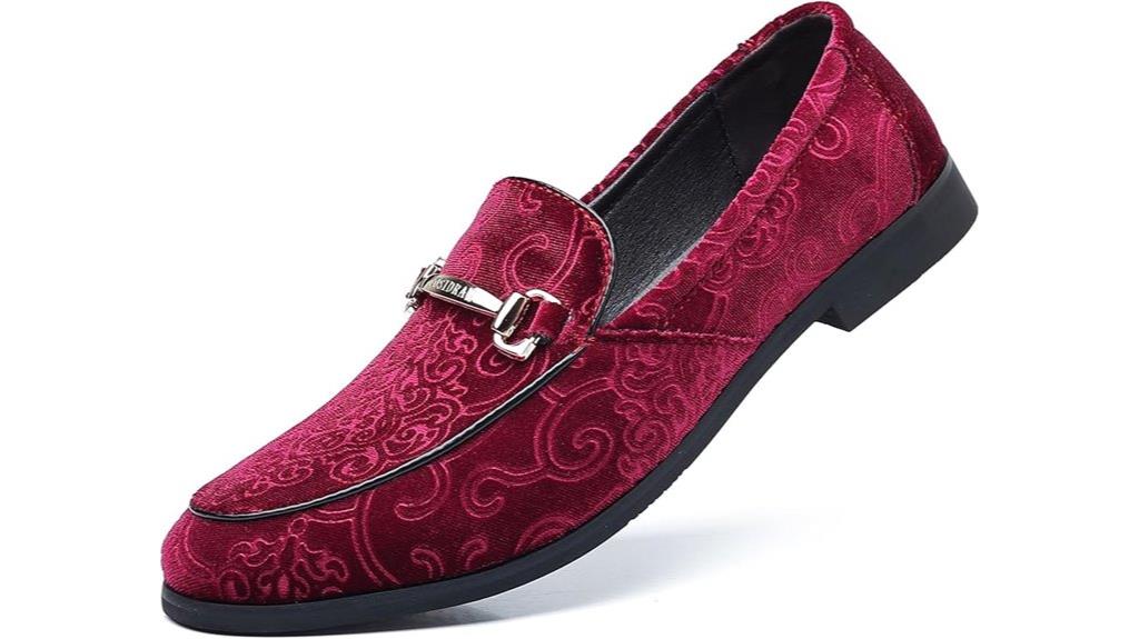 velvet penny loafers men