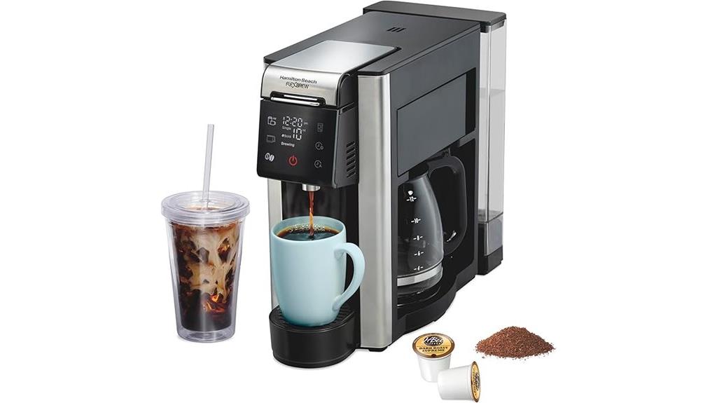 versatile coffee maker features
