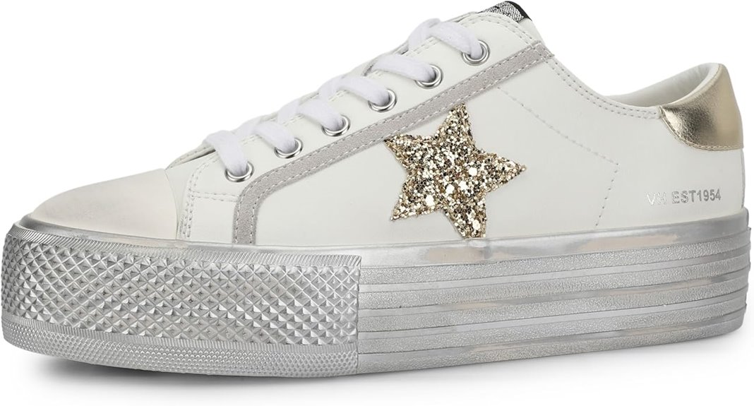 vintage havana platform sneakers