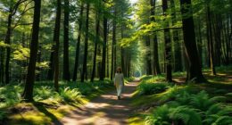 walking mindfully in nature