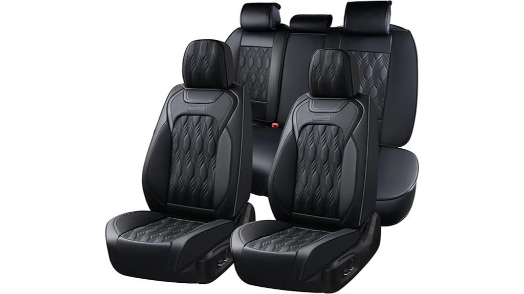 waterproof leather seat cover