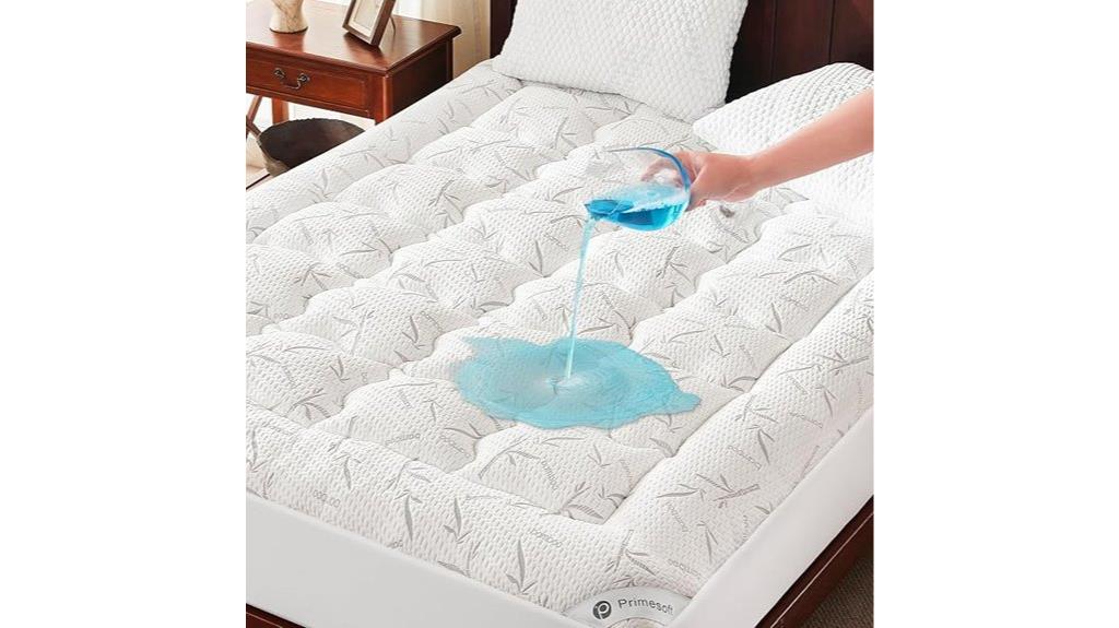 waterproof queen mattress topper