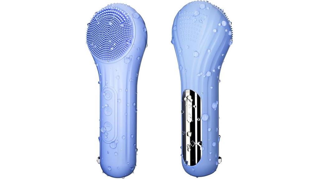 waterproof silicone cleansing brush
