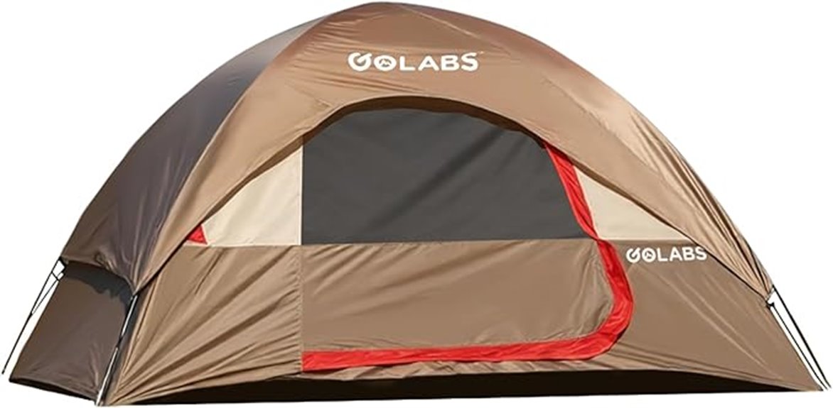 waterproof two person tent