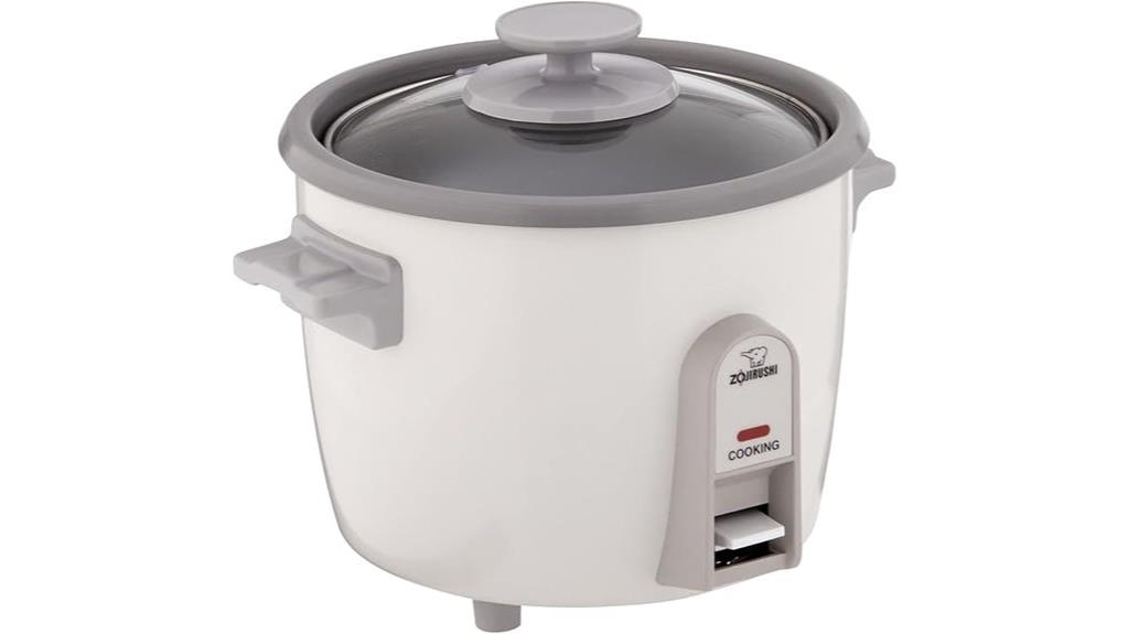 white 3 cup rice cooker