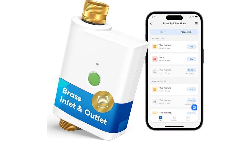 wifi hose timer control