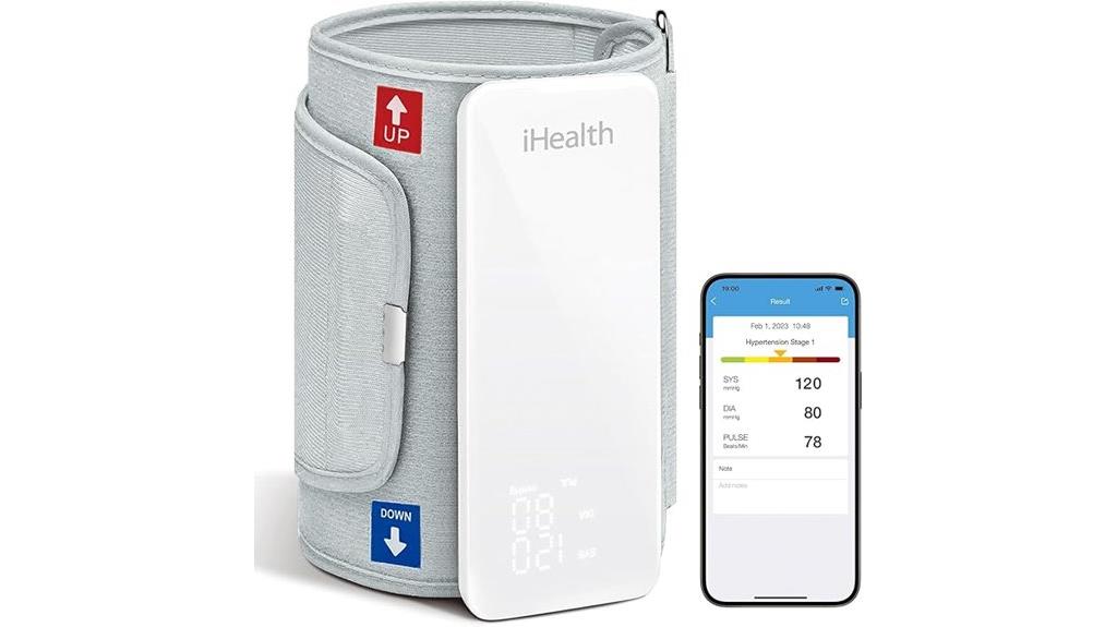 wireless bluetooth blood pressure monitor