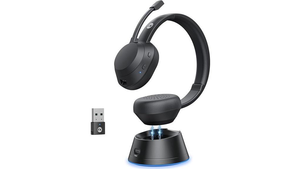 wireless bluetooth headset with mic