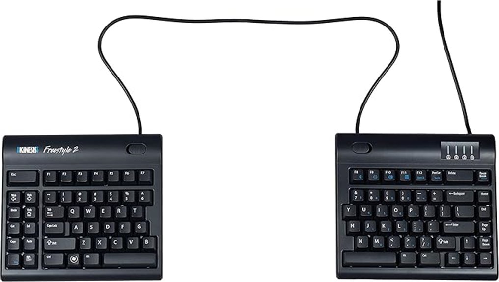 wireless ergonomic keyboard extension