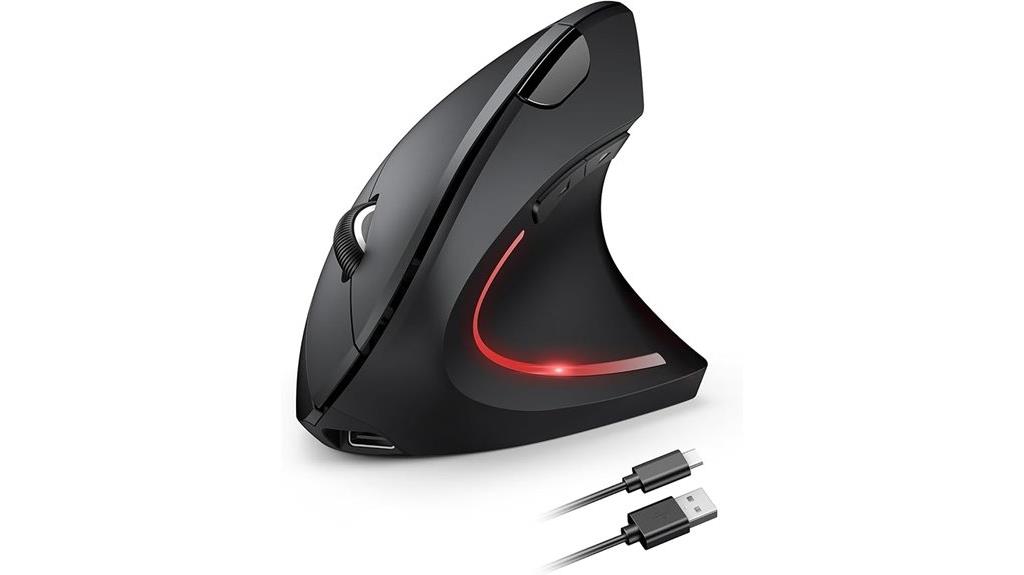 wireless vertical mouse