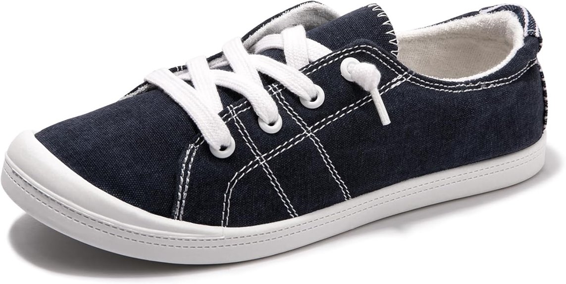 women s canvas loafer shoes