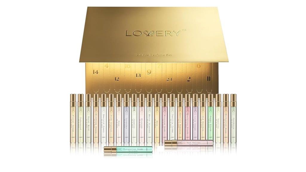 women s perfume gift calendar