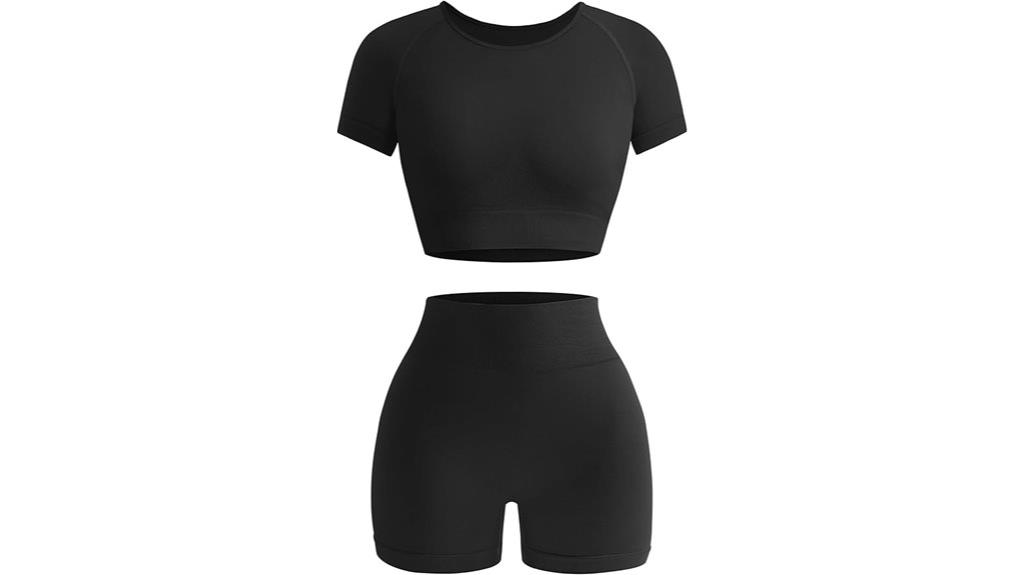 women s two piece activewear set