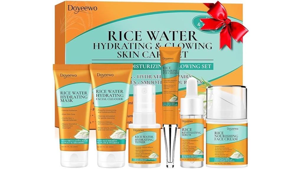 women teenagers skin set