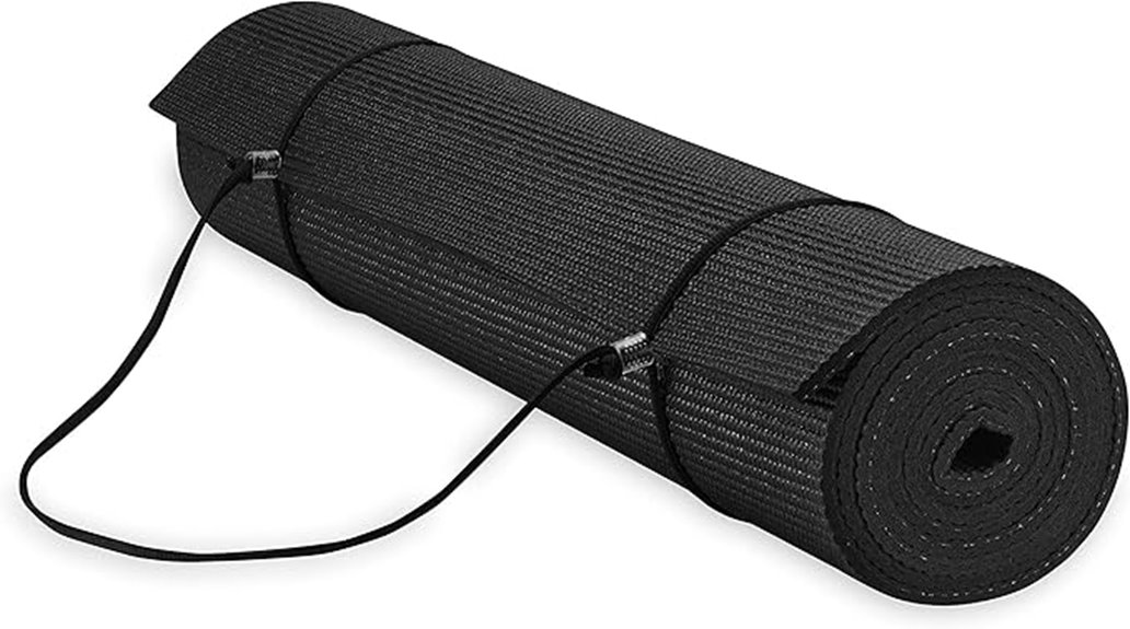 yoga mat with carrier