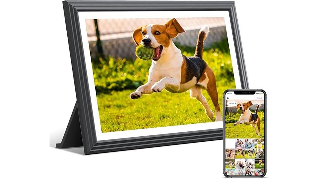 10 1 inch touchscreen photo frame