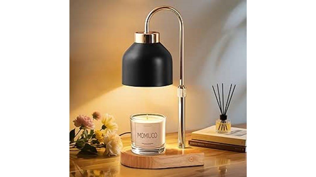 candle warmer lamp with timer