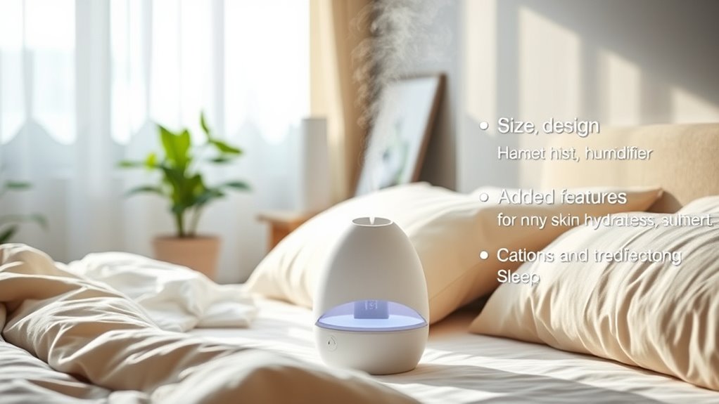 choosing the right bedroom humidifier