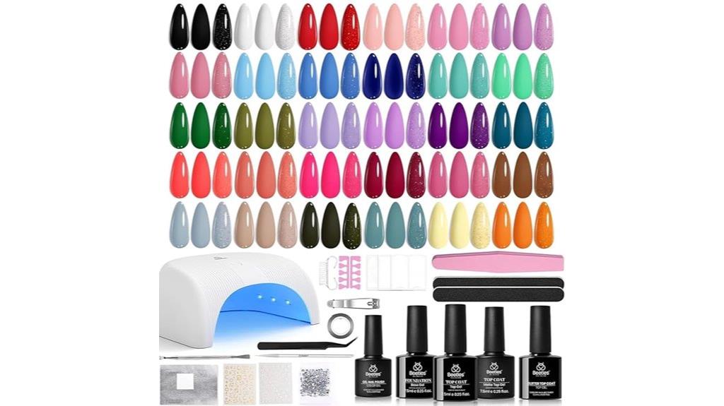 complete uv gel nail set