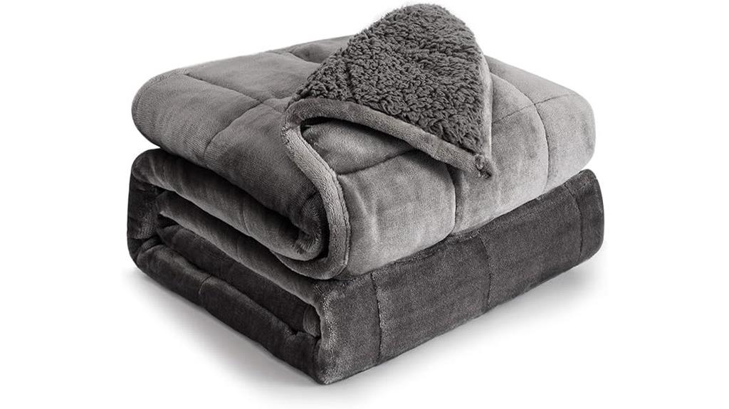 cotton blue 15lb queen