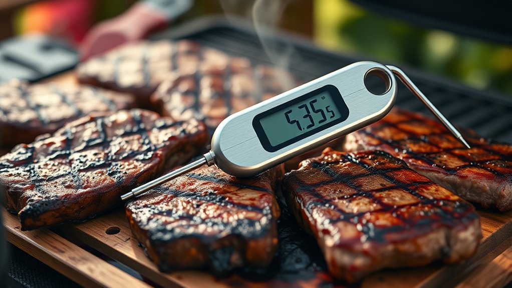 essential grilling thermometer features