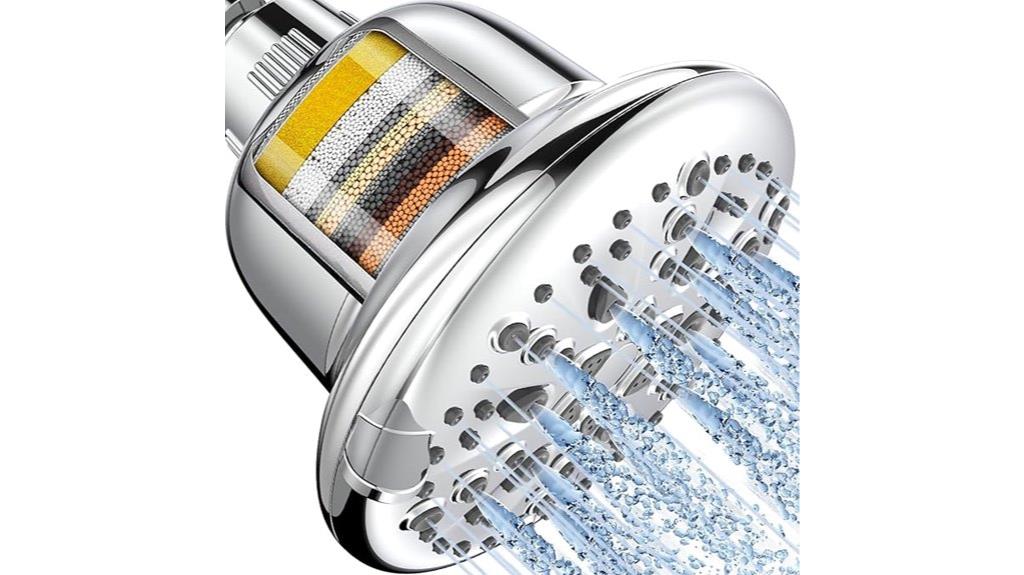 filtered shower head