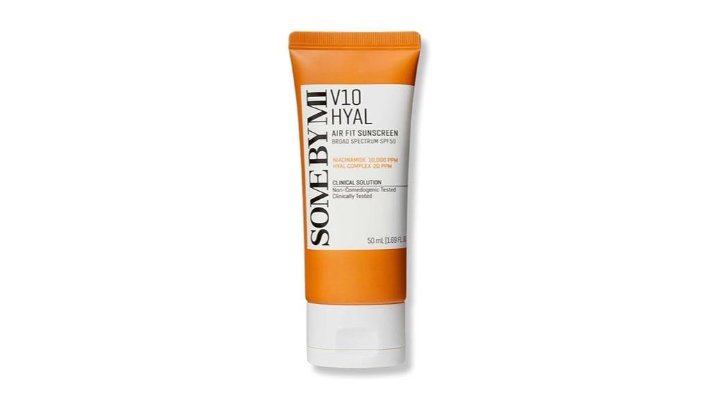 hydrating spf 50 sunscreen