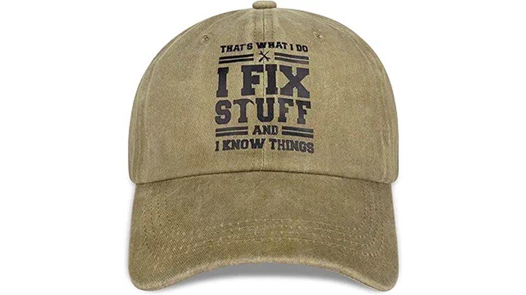 mens cotton cap gift