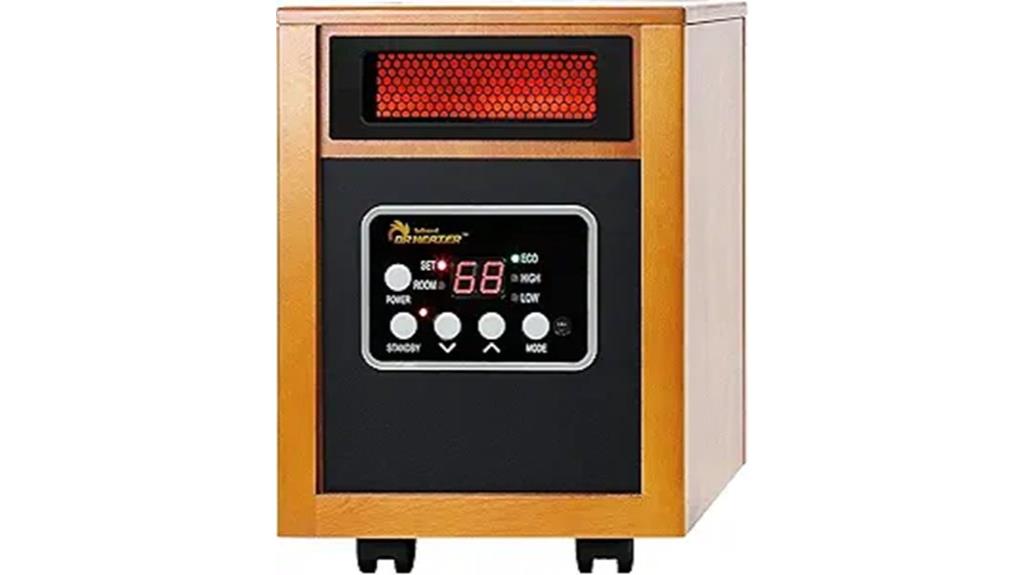 portable 1500w cherry heater