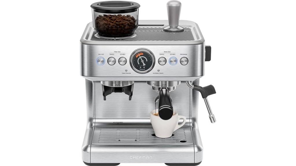 premium espresso with frother