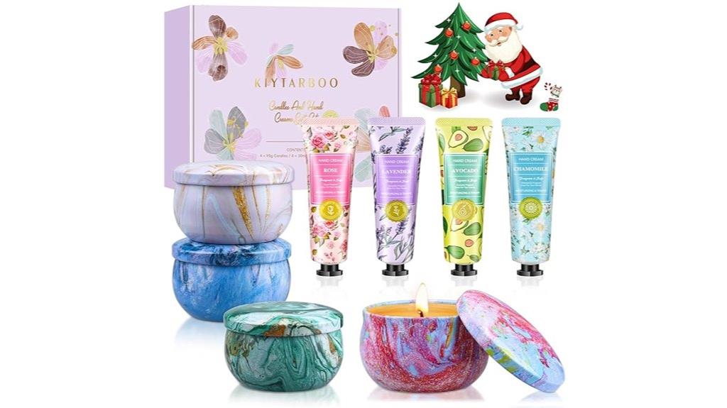 spa candle gift set