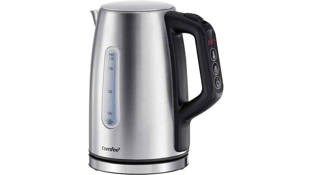 stainless steel temperature kettle