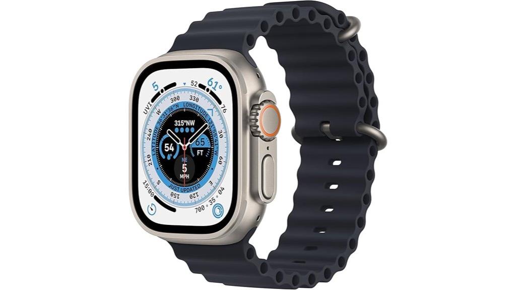 titanium ultra watch with band