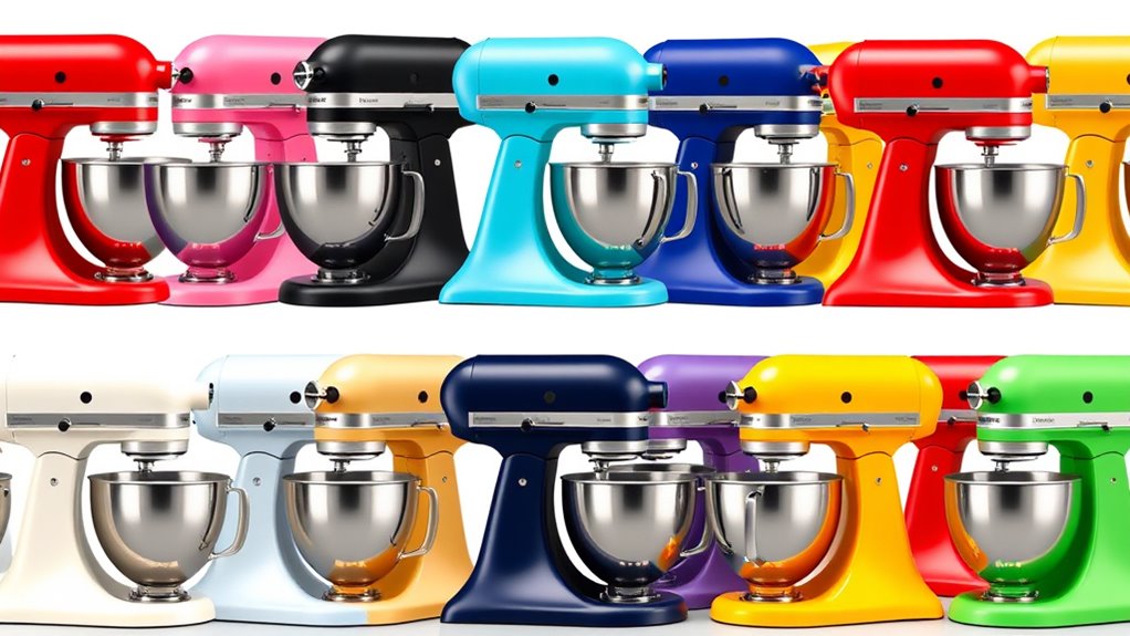 top 2025 mixer color options