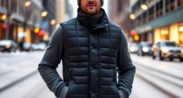 top men s heated winter vests