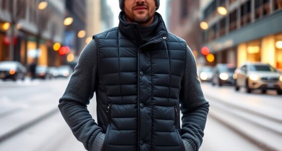 top men s heated winter vests
